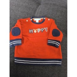 Sweat orange TAILLE 3 mois