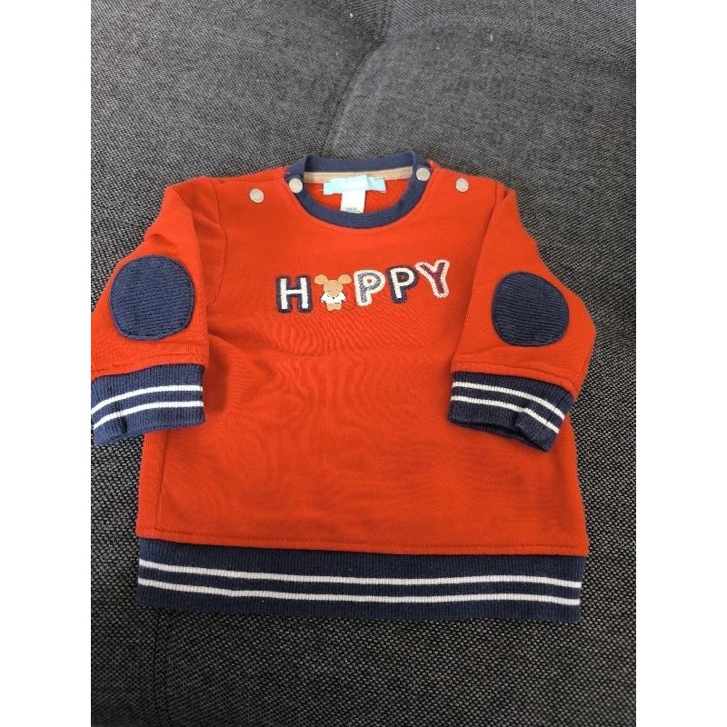 Sweat orange TAILLE 3 mois