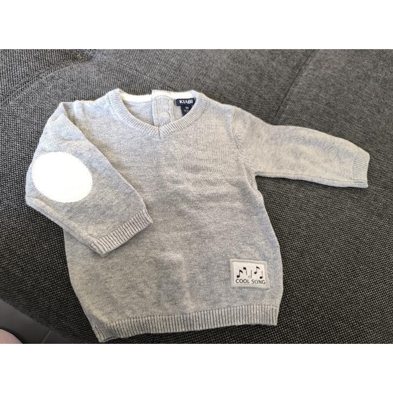 Pull fin gris TAILLE 1 mois