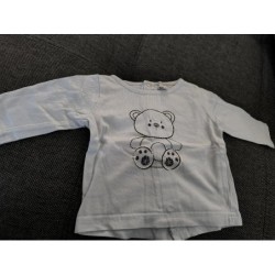 T-shirt ML bleu ciel TAILLE...