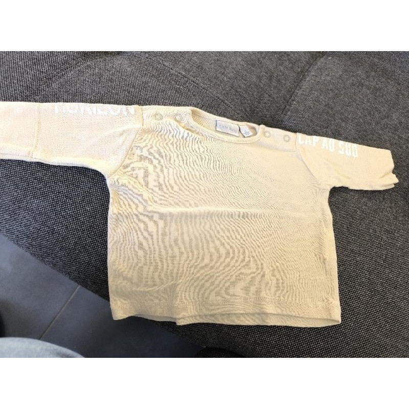 T-shirt ML uni  TAILLE 1 mois