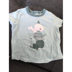 T-shirt Mc vert TAILLE 1 mois