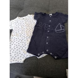 Lot 2 combicourte bleu et...