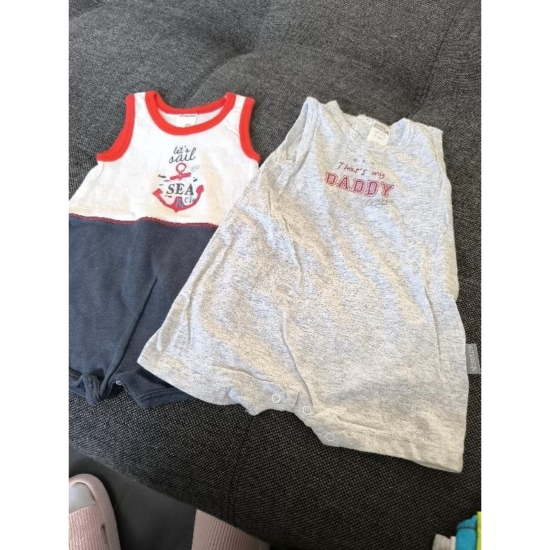 Lot 2 combicourte deb TAILLE 6 mois