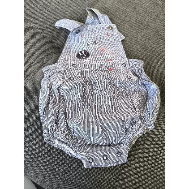 Combicourte bloomer rayé  TAILLE 6 mois