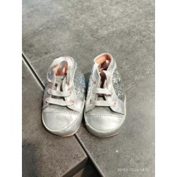 Basket souple argenté...