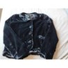 Veste velours noire TAILLE 10 ans