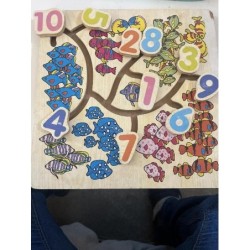Jeu en bois - nombre