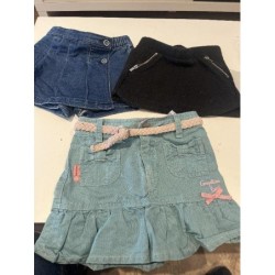 Lot 3 jupes  TAILLE 2 ans