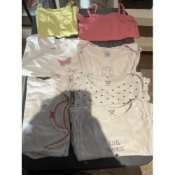 Lot 2 débardeurs  TAILLE 2 ans