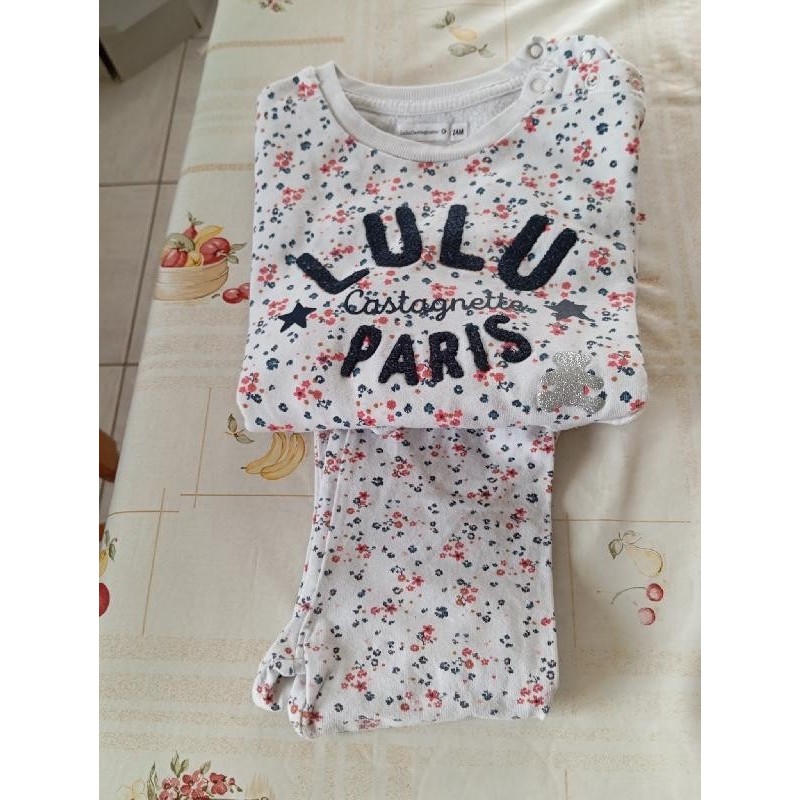 Ensemble fille  TAILLE 24 mois