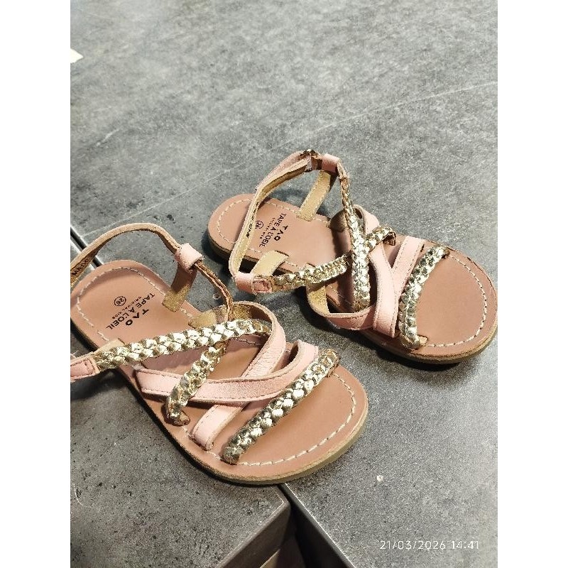 Sandale tao rose doré TAILLE 26