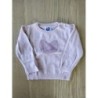 Pull cœur rose Mots d’enfants  TAILLE 12 mois 