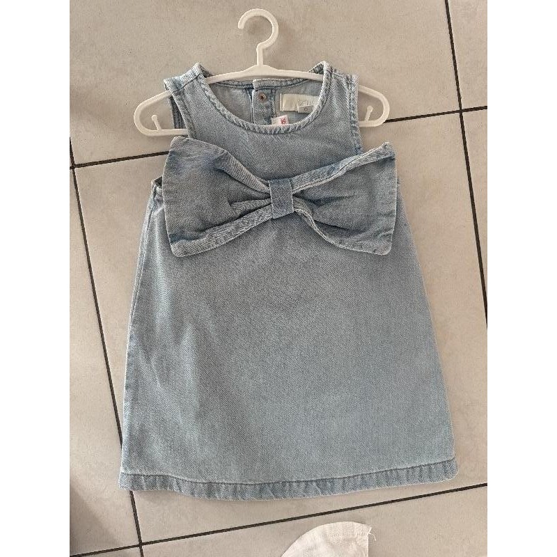 Robe jeans noeud zara TAILLE 2ans