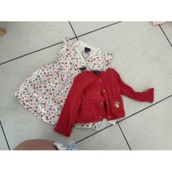 Ensemble robe gilet culotte...