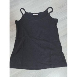 Débardeur noir uni TAILLE M