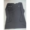 Haut noir avec bouton gris TAILLE M