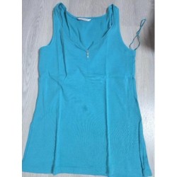 Débardeur bleu camaïeu...