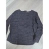 Pull léger bleu camaieu TAILLE M