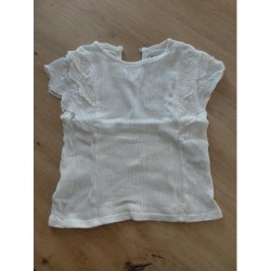 T-shirt écru Kiabi  TAILLE 2A 
