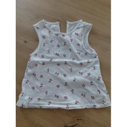 Marcel blanc cerise Kiabi...