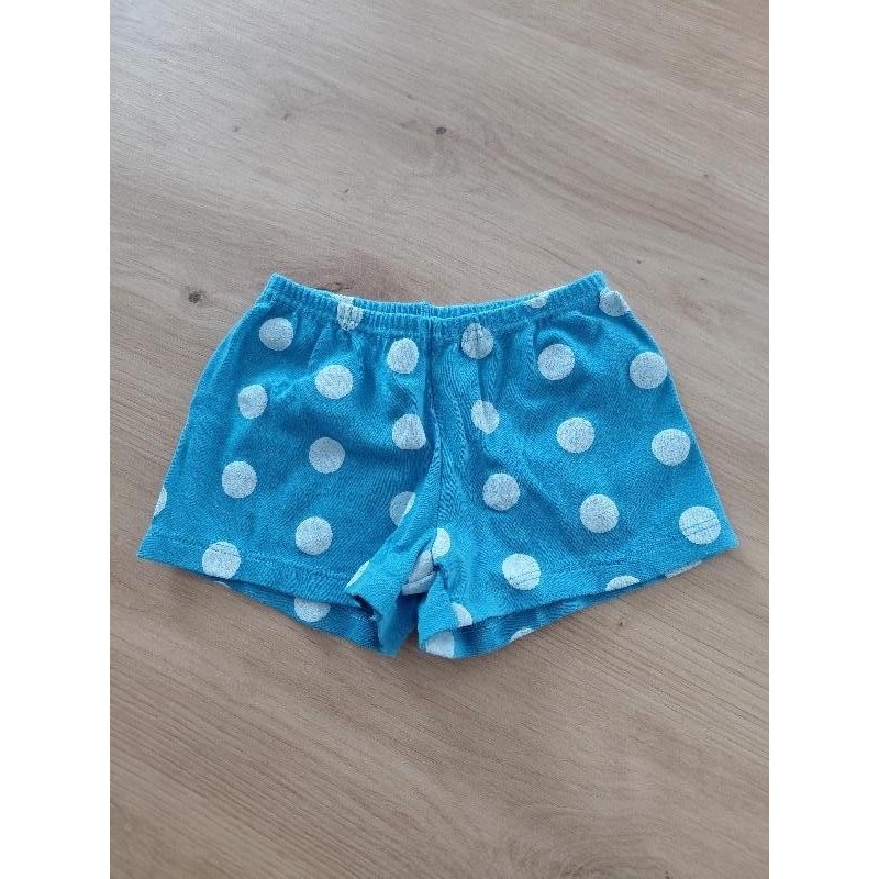 Short bleu pois  TAILLE 2A 