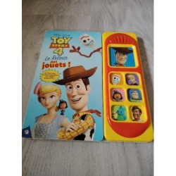 Livre TOYS story 4 qui parle 