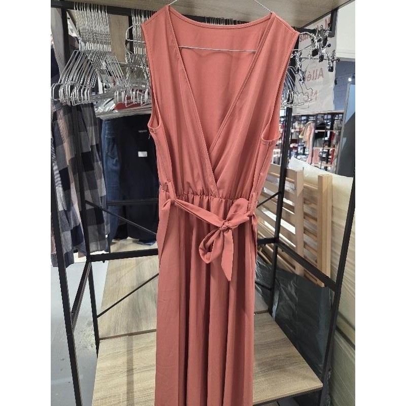 Robe longue terracota 38 TAILLE 38