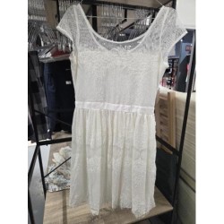 Robe blanche cérémonie...