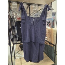 Combi short bleu marine H&M...