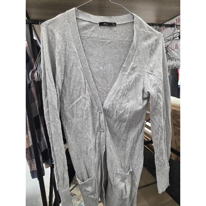 Gilet gris Mim TAILLE S