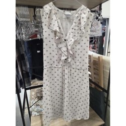 Robe blanche fleuri H&M 38...