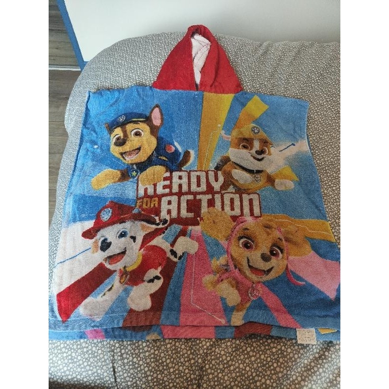 Cape de bain pat patrouille  TAILLE 4