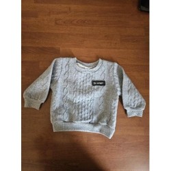 Sweat gris TAILLE 9 mois