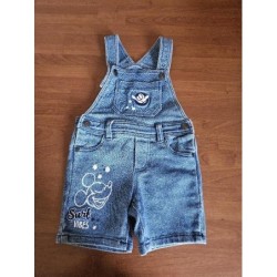 Salopette short jean TAILLE...