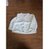 Gilet blanc ML TAILLE 9 mois