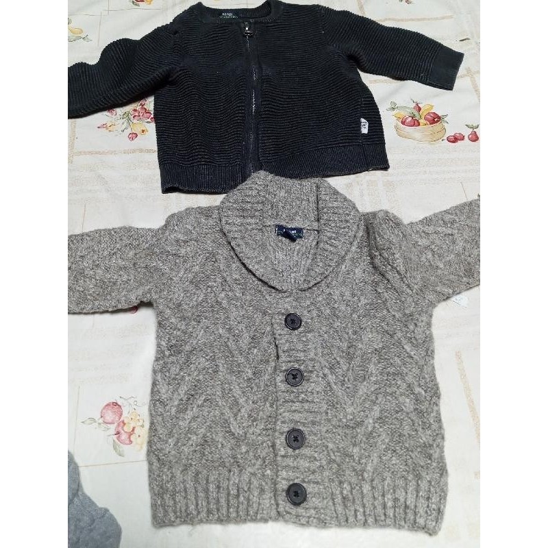 Lot gilet garcon TAILLE 6 mois