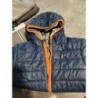 Doudoune fine bleu orange TAILLE 5 a