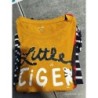 Tshirt ml jaune little TAILLE 6 a