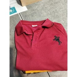 Tshirt ml bordeau TAILLE 6 a