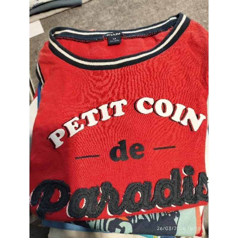 Tshirt mc petit coin TAILLE 6 a