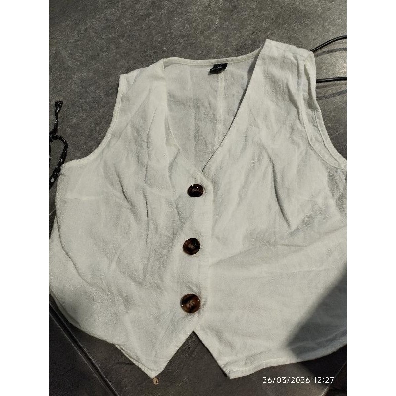 Gilet blanc TAILLE Xs