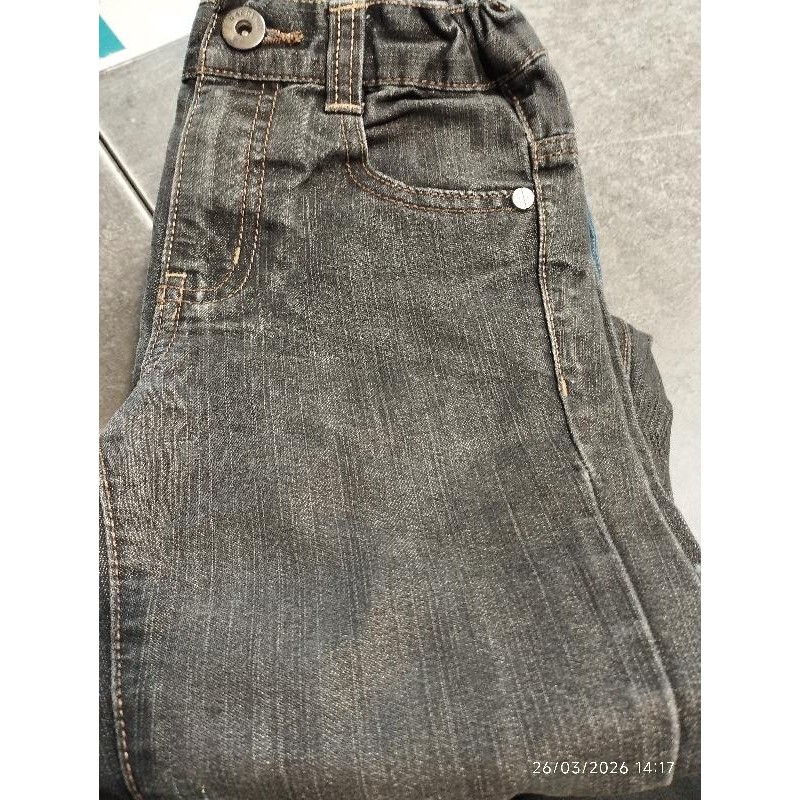 Jean's nky noir TAILLE 5 a