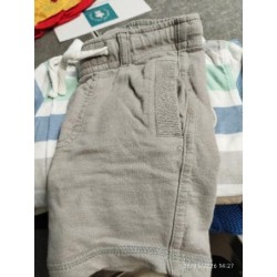 Short coton gris TAILLE 18m