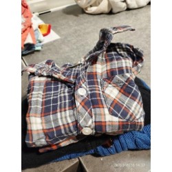 Chemise légère ml carreaux...