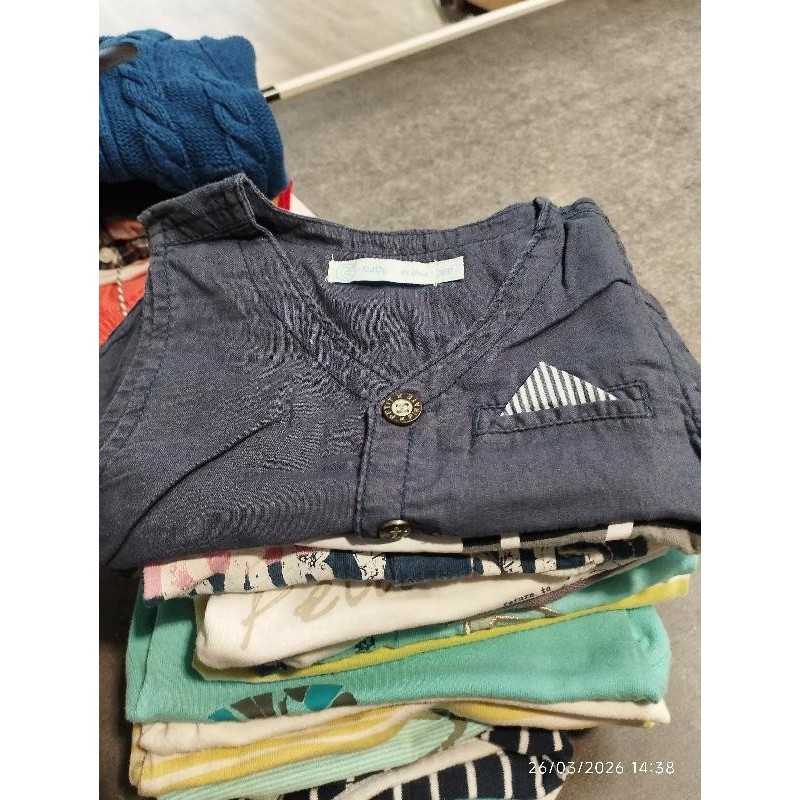 Gilet costume bleu gemo TAILLE 18m