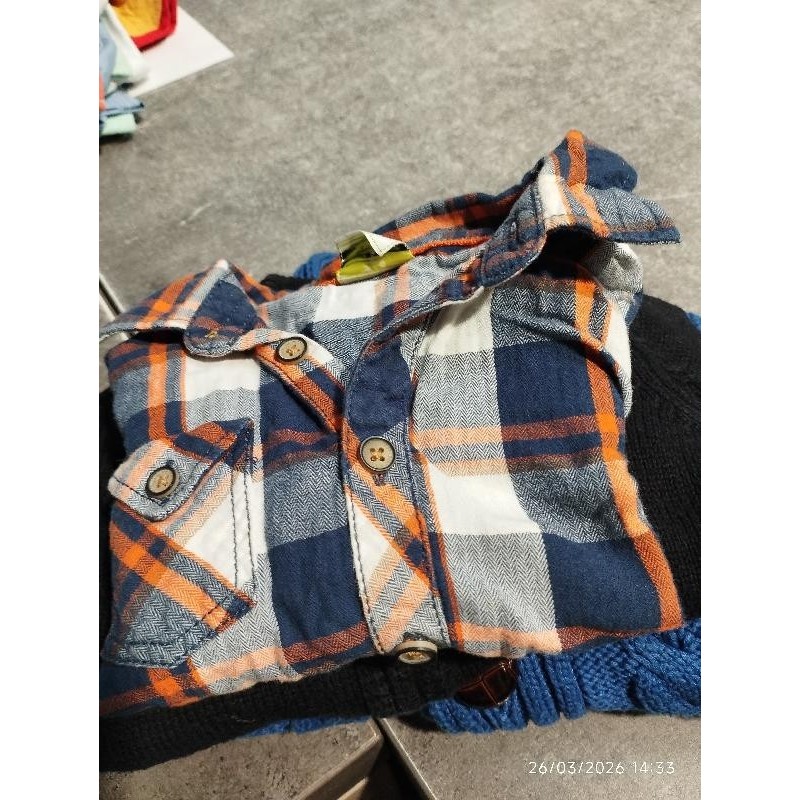 Chemise ml carreaux tao TAILLE 18m