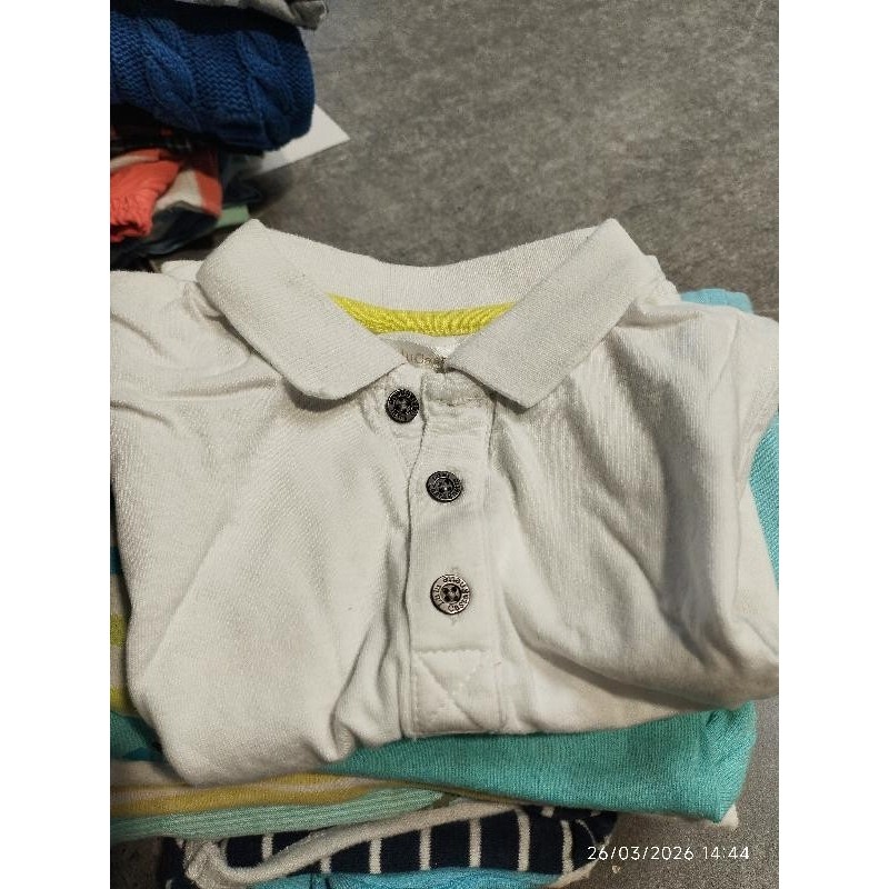 Polo mc lulu blanc TAILLE 18m