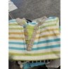 Polo rayé vert girafe TAILLE 18m