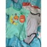 3 body mc +1 combishort  TAILLE 18 mois